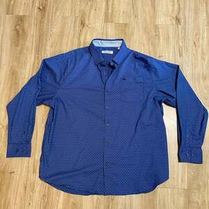 Tommy Bahama Sarasota Stretch Ventura Isles IslandZone Stripe Woven Shirt